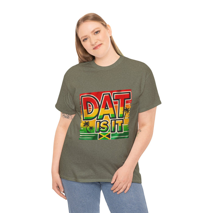 DAT IS  IT Rasta Unisex Heavy Cotton Tee  -  (Express Delivery available)