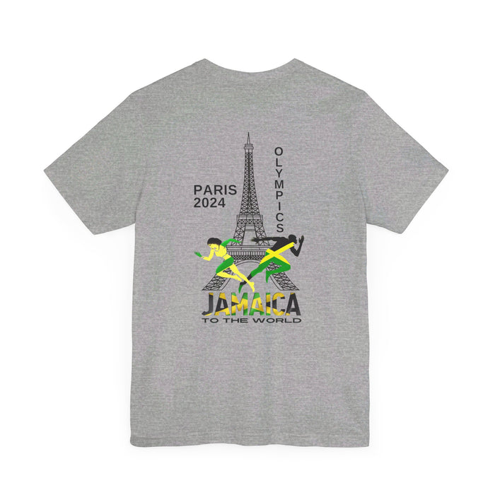 Jamaica Olympics Eifel Unisex Jersey Short Sleeve Tee - Various Colors