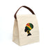  Empress Canvas Lunch Bag With Strap