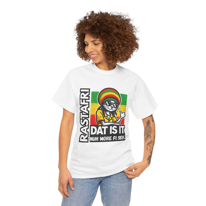 Rastafari DAT IS  IT Unisex Heavy Cotton Tee  -  (Express Delivery available)