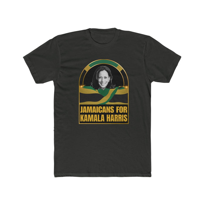 Jamaicans For Kamala Harris - Unisex Cotton Crew Tee