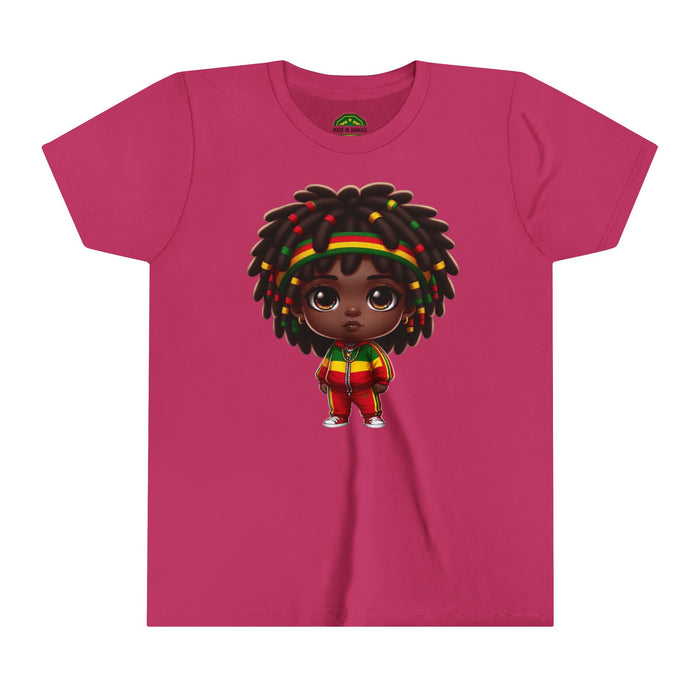 Lil Rasta Vibes - Youth Short Sleeve Tee