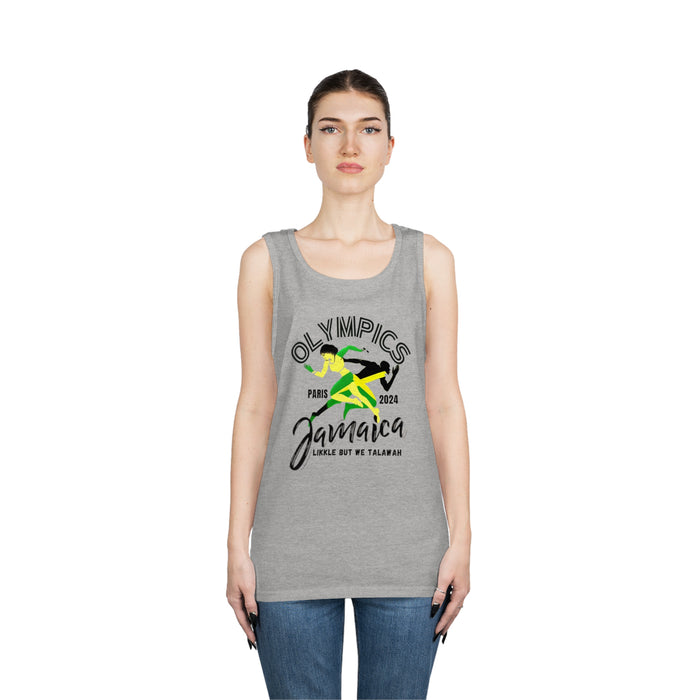 Jamaican Olympic Talawah Unisex Heavy Cotton Tank Top - Various Colors