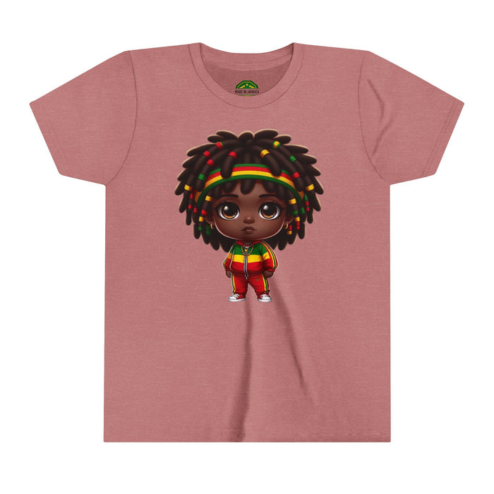 Lil Rasta Vibes - Youth Short Sleeve Tee