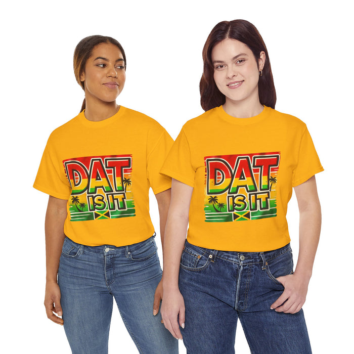 DAT IS  IT Rasta Unisex Heavy Cotton Tee  -  (Express Delivery available)