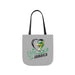  I Love Jamaica Canvas Tote Bag, 5-Color Straps