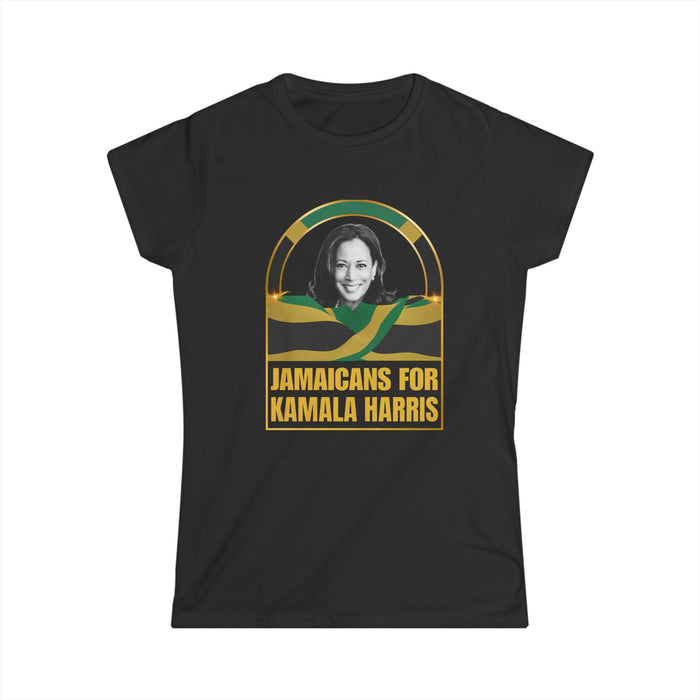 Jamaican For Kamala Harris - Women's Softstyle Tee