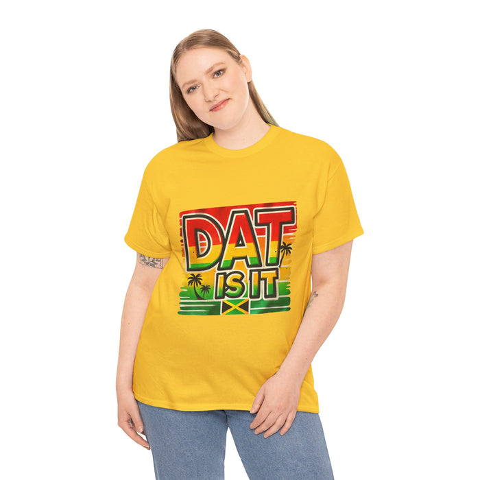 DAT IS  IT Rasta Unisex Heavy Cotton Tee  -  (Express Delivery available)