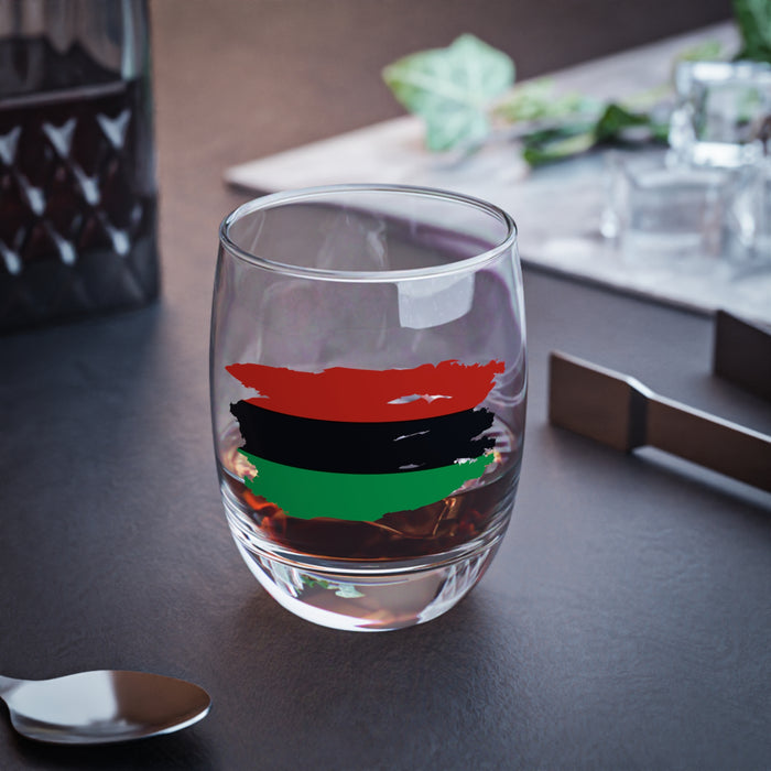 Custom Whiskey Glass (Pan African)