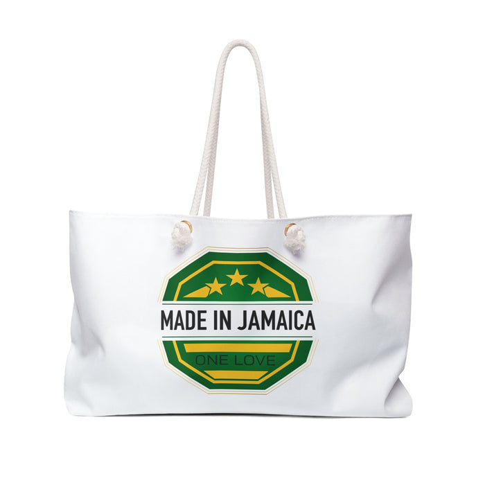 White MIJ Weekender Bag