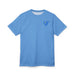  EAHS Edwin Allen Blue Tee - Crest Front - Built on Speed Back - Unisex T-Shirt