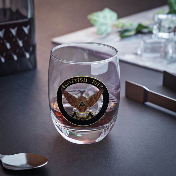 Custom Whiskey Glass (Scottish Rite North 32)