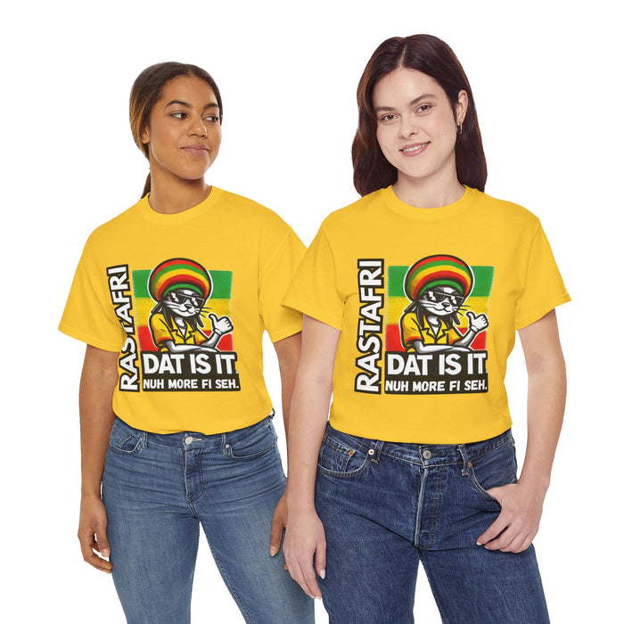 Rastafari DAT IS  IT Unisex Heavy Cotton Tee  -  (Express Delivery available)