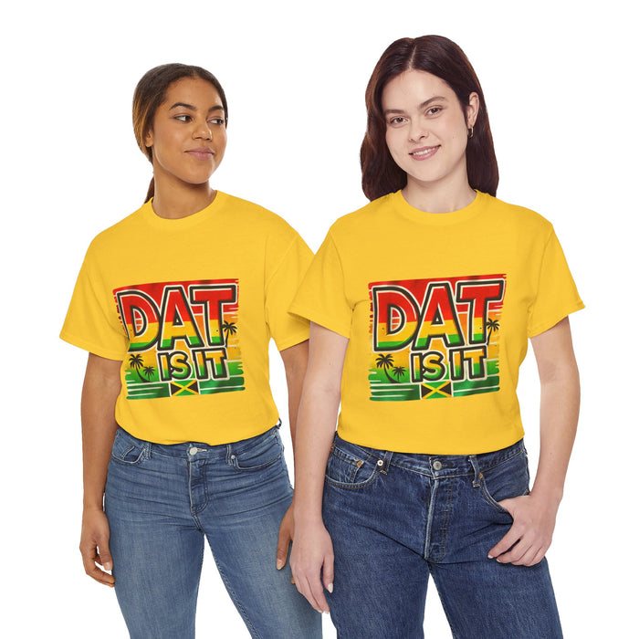 DAT IS  IT Rasta Unisex Heavy Cotton Tee  -  (Express Delivery available)