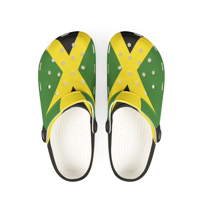 Jamaica Flag Unisex - EVA Foam Rubber Shoes Slip-ons CLOGS