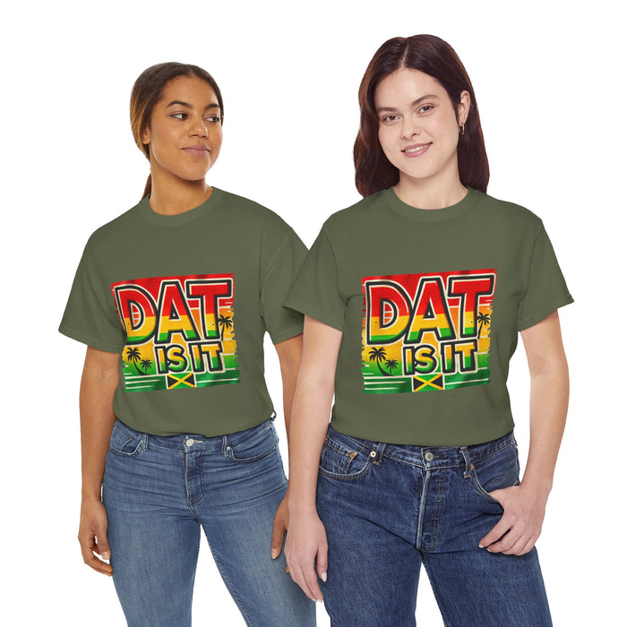 DAT IS  IT Rasta Unisex Heavy Cotton Tee  -  (Express Delivery available)