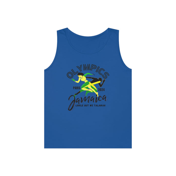 Jamaican Olympic Talawah Unisex Heavy Cotton Tank Top - Various Colors