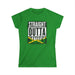  Straight Outta Jamaica - Women's Softstyle Tee