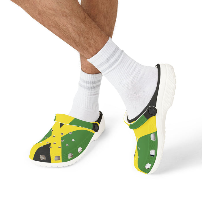 Jamaica Flag Unisex - EVA Foam Rubber Shoes Slip-ons CLOGS