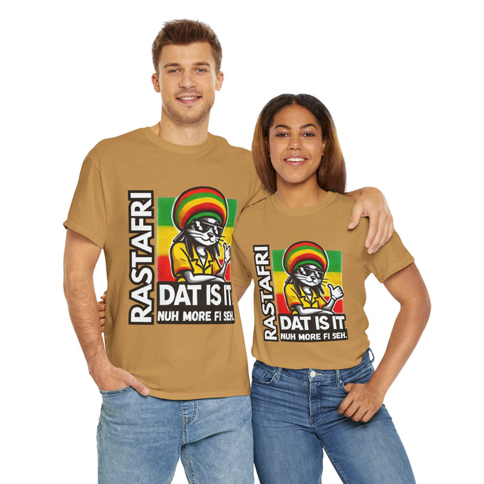 Rastafari DAT IS  IT Unisex Heavy Cotton Tee  -  (Express Delivery available)