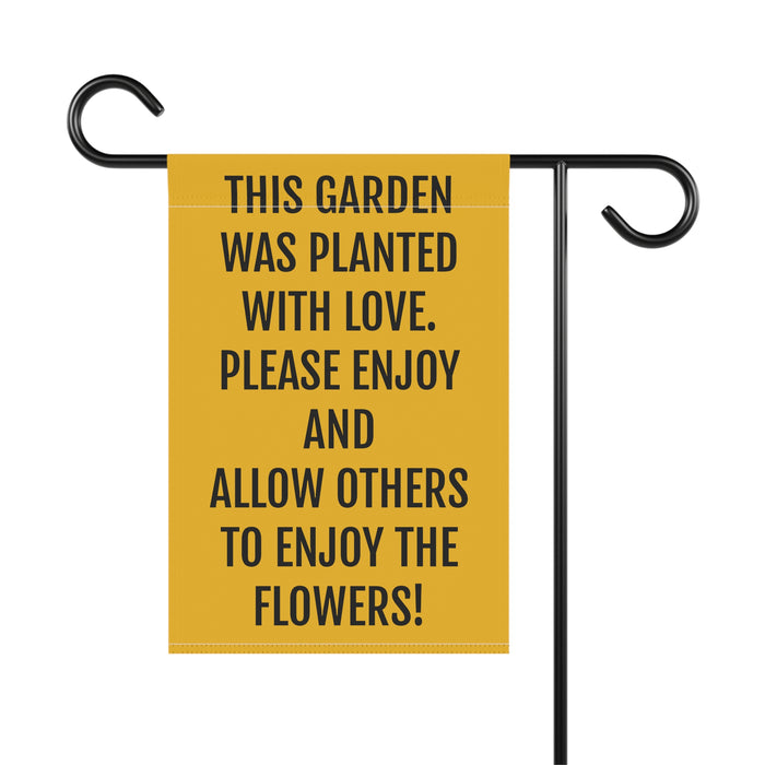 Personalized Garden & House Banner