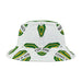  White Bucket Hat (AOP)