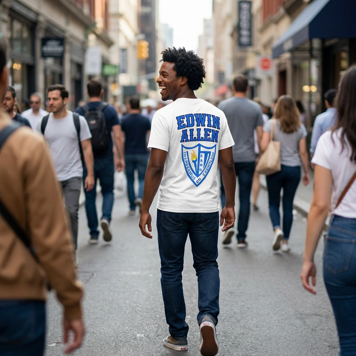 EAHS Unisex Microfiber T-Shirt - White EAHS Unisex Microfiber T-Shirt - White