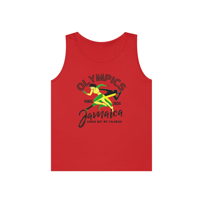 Jamaican Olympic Talawah Unisex Heavy Cotton Tank Top - Various Colors