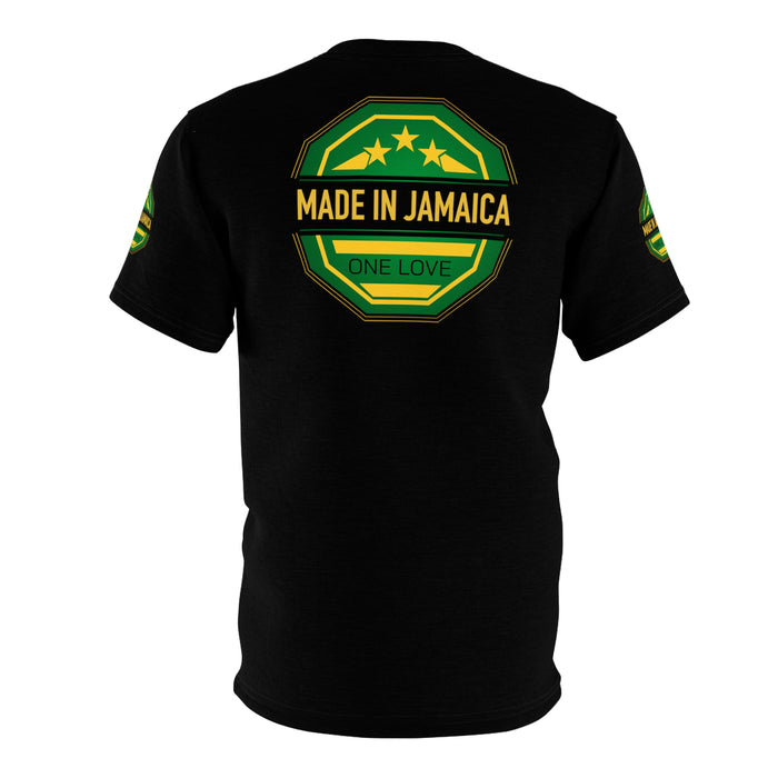 Made In Jamaica Logo Black Unisex Tee