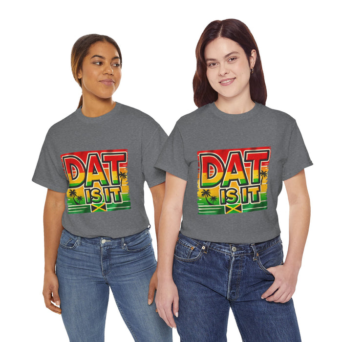 DAT IS  IT Rasta Unisex Heavy Cotton Tee  -  (Express Delivery available)