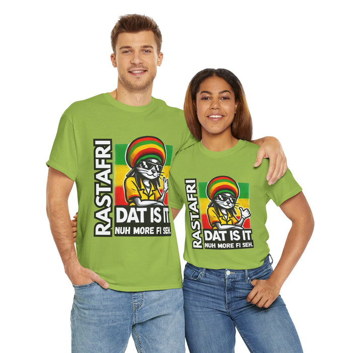 Rastafari DAT IS  IT Unisex Heavy Cotton Tee  -  (Express Delivery available)