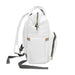  Multifunctional White Diaper Backpack (Jamaica)