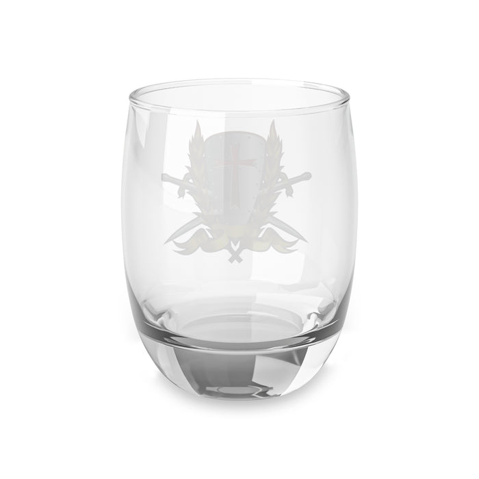 Custom Whiskey Glass (Knights Templar)