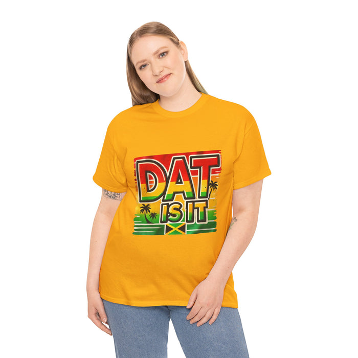 DAT IS  IT Rasta Unisex Heavy Cotton Tee  -  (Express Delivery available)