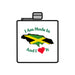  Made In Jamaica Stainless Steel Flask, 6oz