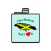  Made In Jamaica Stainless Steel Flask, 6oz