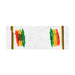  Light Scarf (White One Love Rasta)