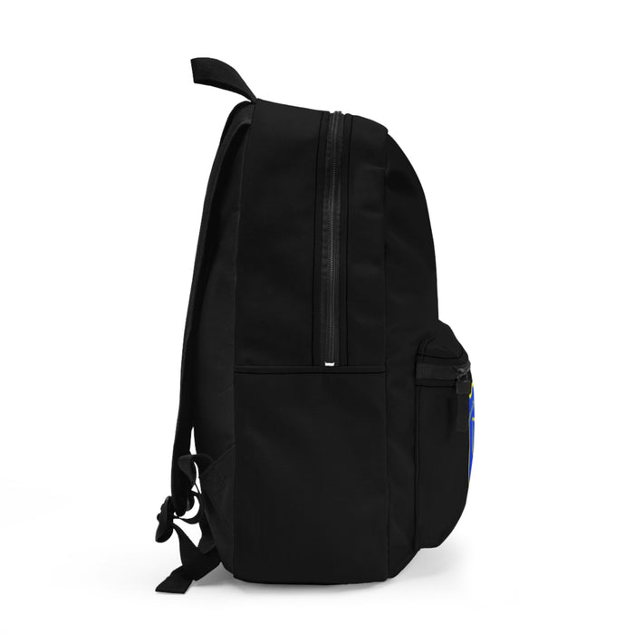 Moravia Primary Black Napsack with Pocket Logo