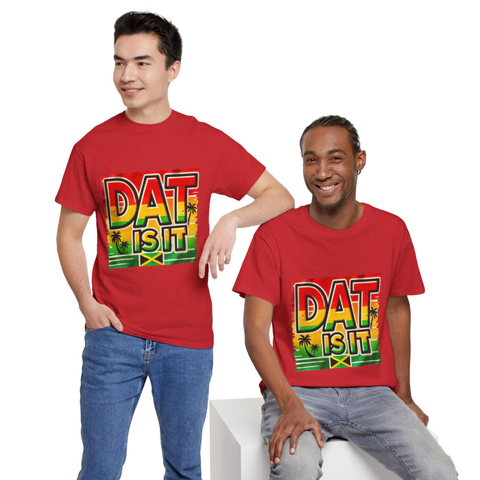 DAT IS  IT Rasta Unisex Heavy Cotton Tee  -  (Express Delivery available)