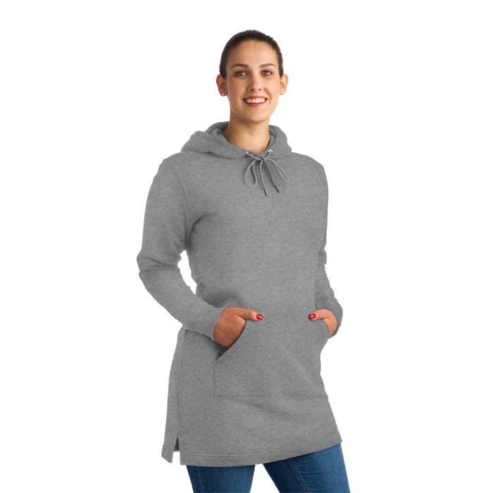 Rastafari Streeter Hoodie Dress - (Back Logo)