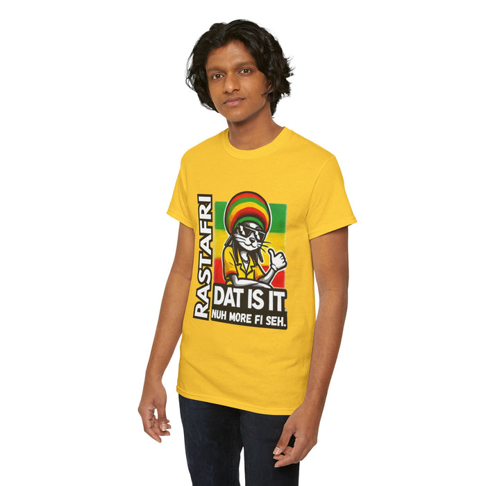 Rastafari DAT IS  IT Unisex Heavy Cotton Tee  -  (Express Delivery available)