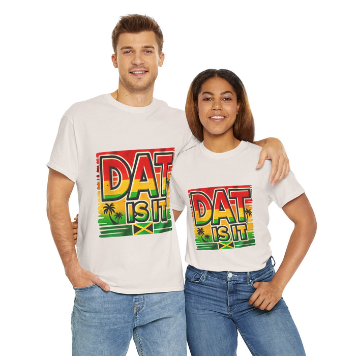 DAT IS  IT Rasta Unisex Heavy Cotton Tee  -  (Express Delivery available)