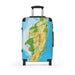  Jamaica Map Suitcase