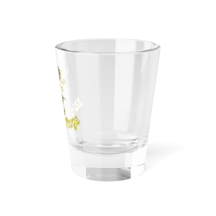 We Run Tings Jamaica Legend Shot Glass, 1.5oz