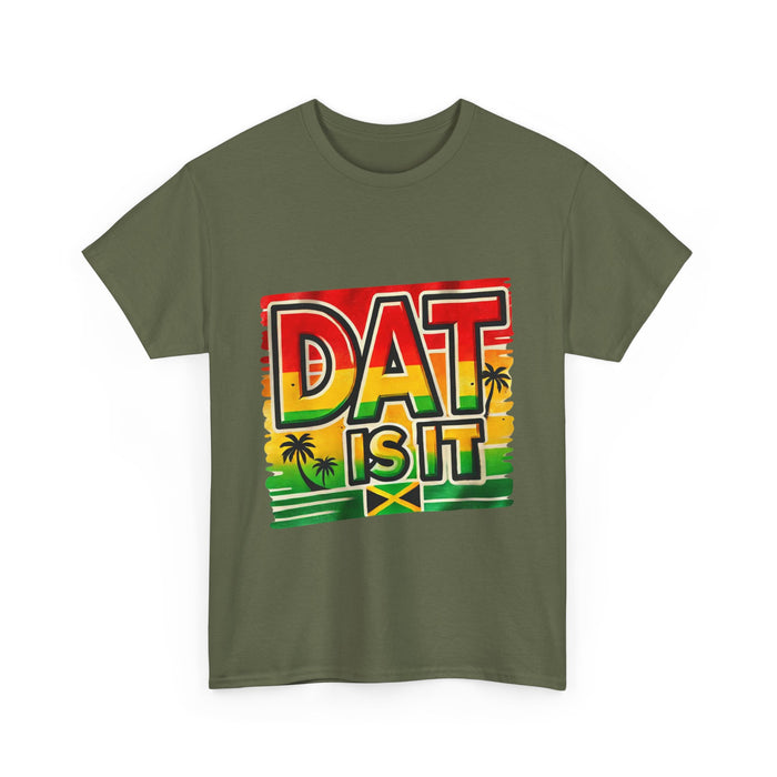 DAT IS  IT Rasta Unisex Heavy Cotton Tee  -  (Express Delivery available)