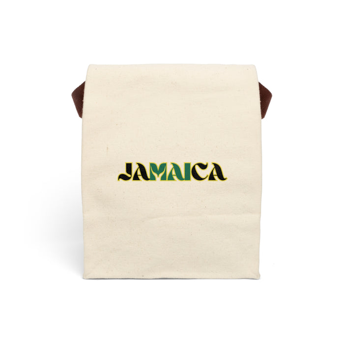 Jamaica Canvas Lunch Bag With Strap