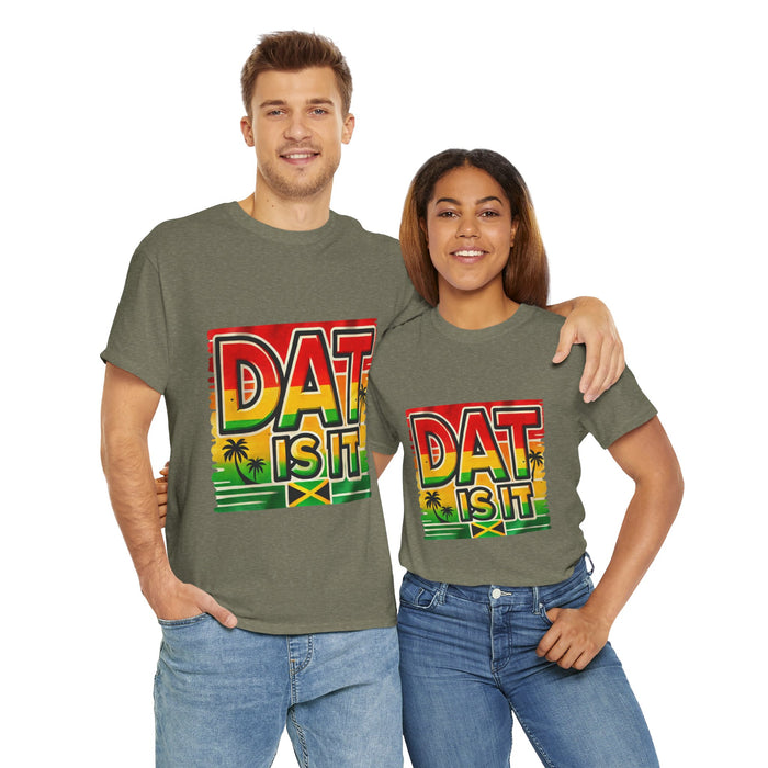 DAT IS  IT Rasta Unisex Heavy Cotton Tee  -  (Express Delivery available)