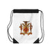  I love Jamaica White Drawstring Bag