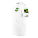  Made In Jamaica Logo and Flag White Unisex Tee