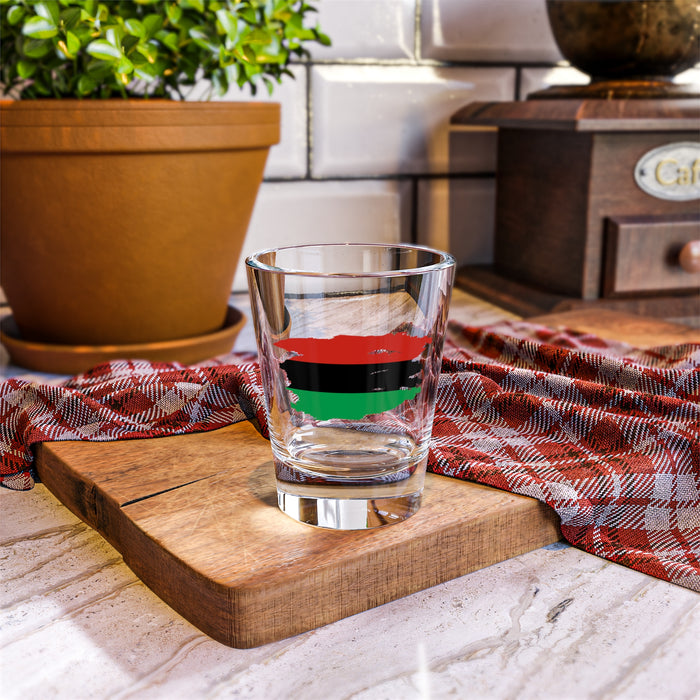 Pan African Shot Glass, 1.5oz